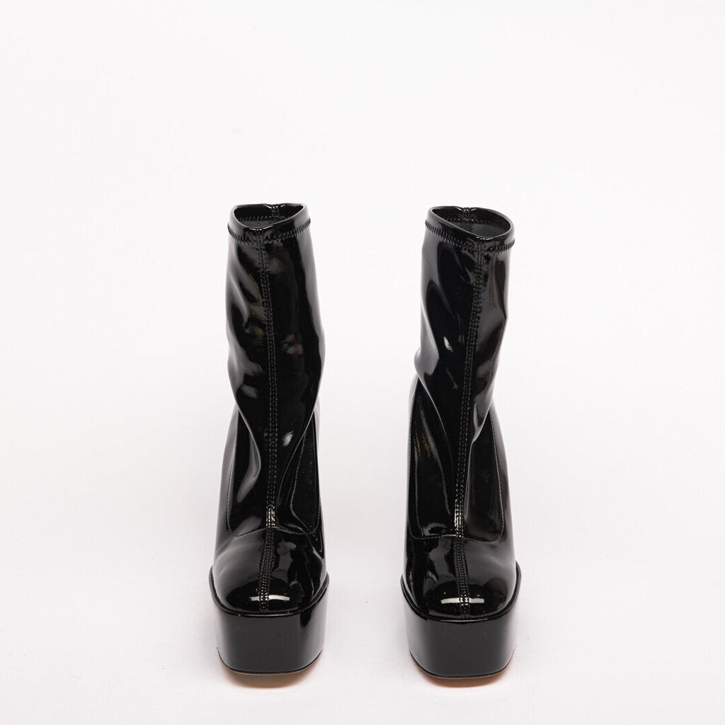 Stuart Weitzman Black Patent Platform