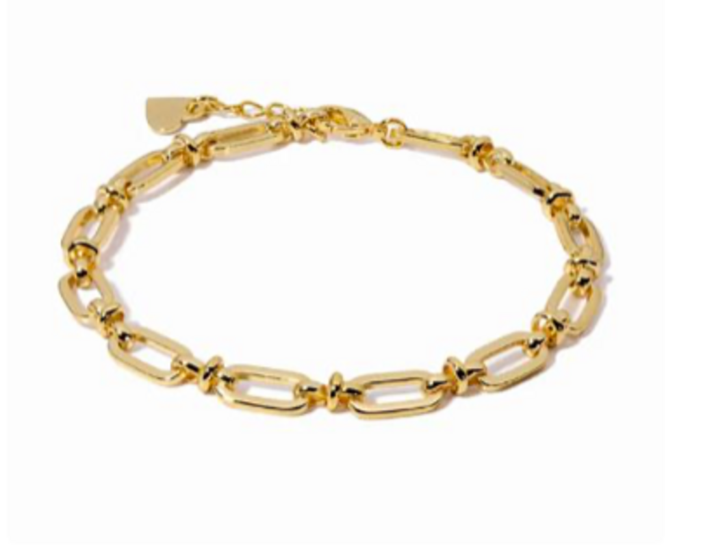 CHAIN LINK BRACELET YG 6.75'