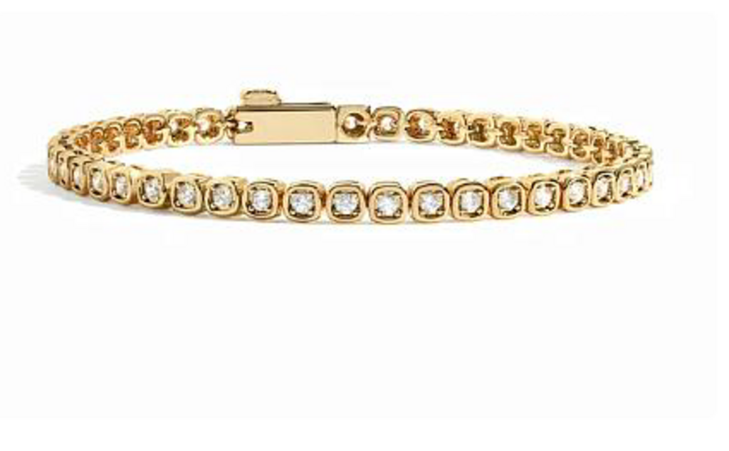 CHLOE TENNIS BRACELET YG 7'