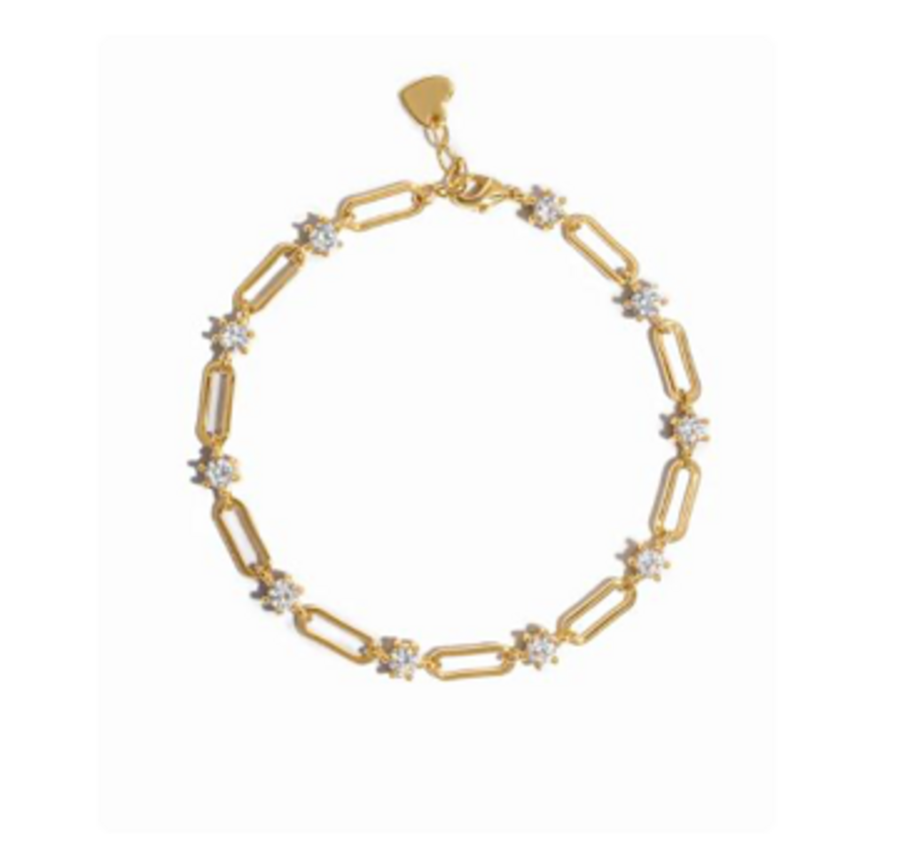SAVANNAH BRACELET YG 6.75'