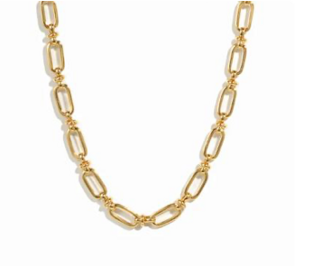 CHAIN LINK NECKLACE YG