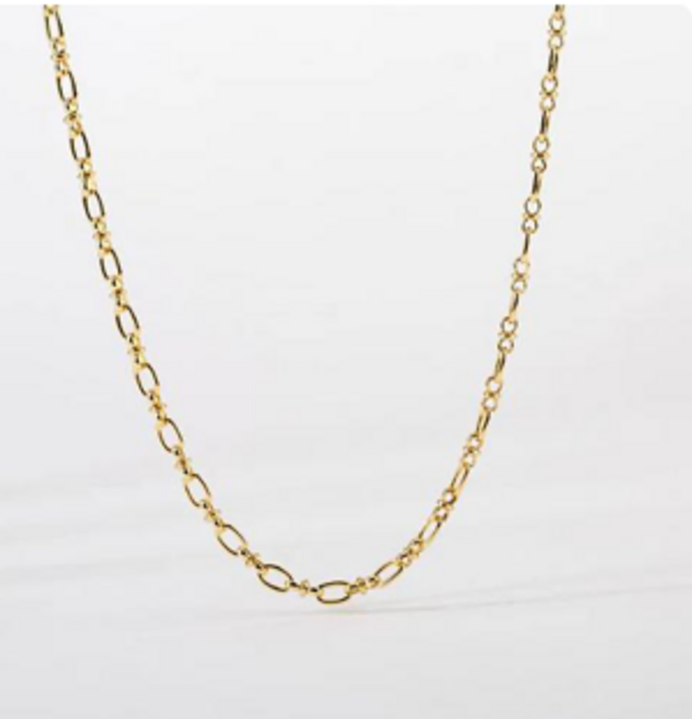 Lustre Link Oval Chain YG