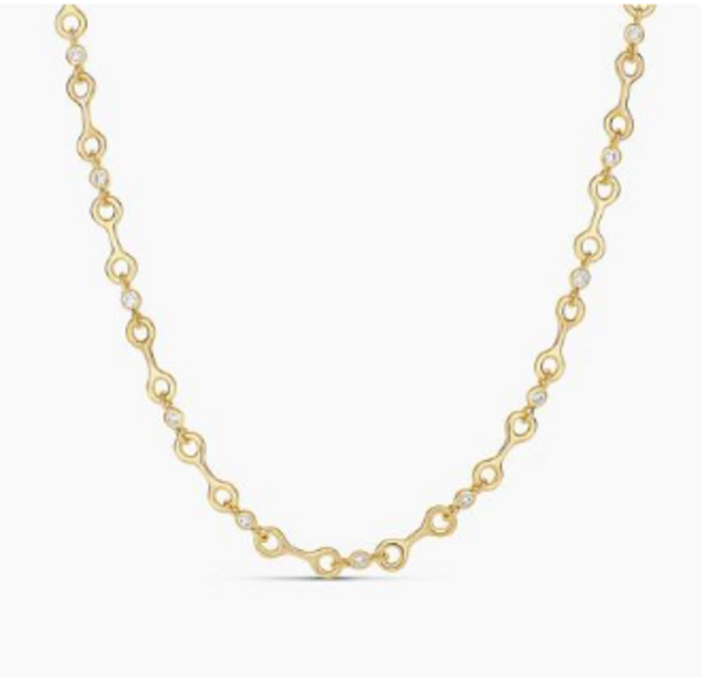 BONE LINK NECKLACE YG
