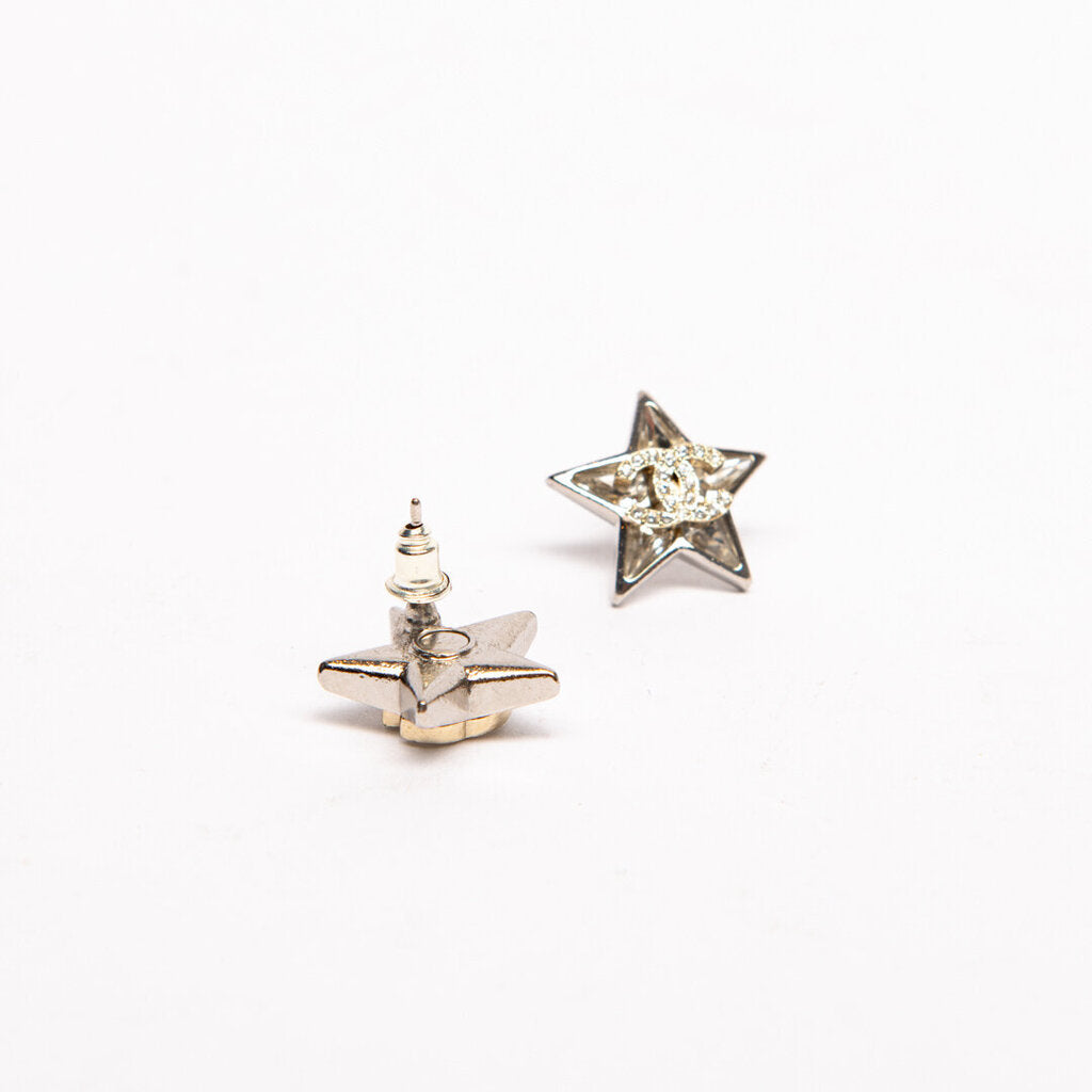 Chanel Star Crystal Embellished Earrings (2023)
