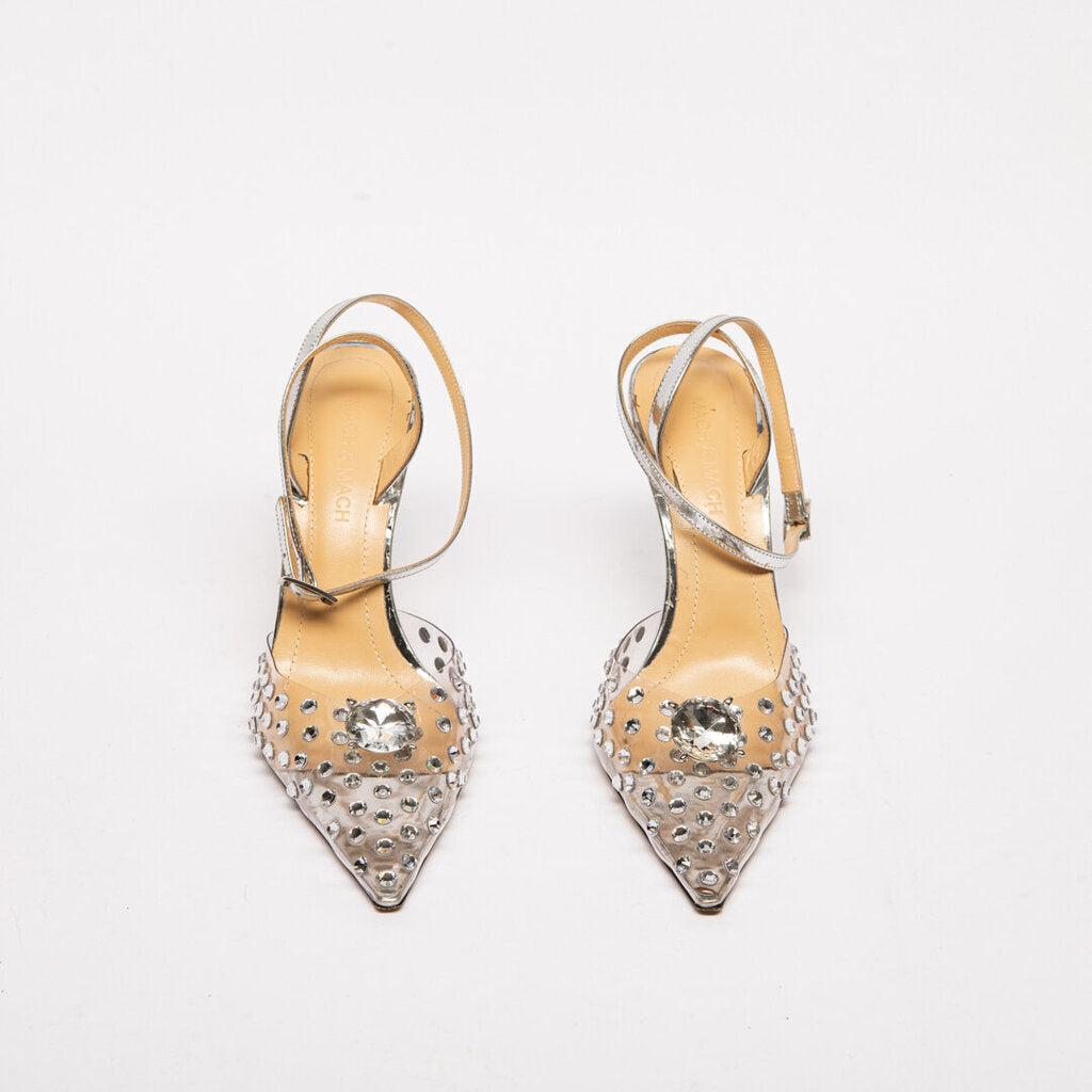 Mach & Mach Clear Plastic Crystal Pumps