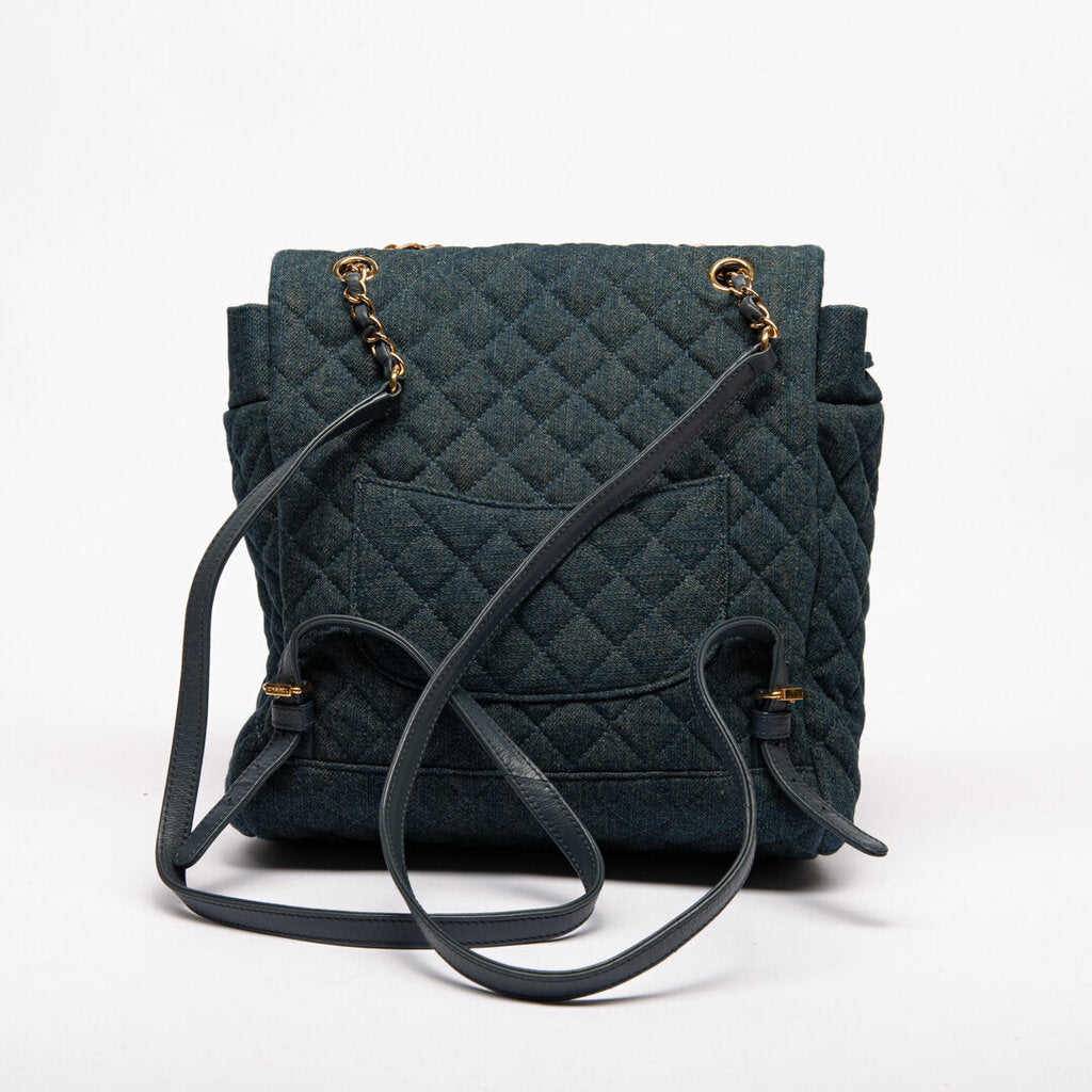 Chanel Denim Backpack