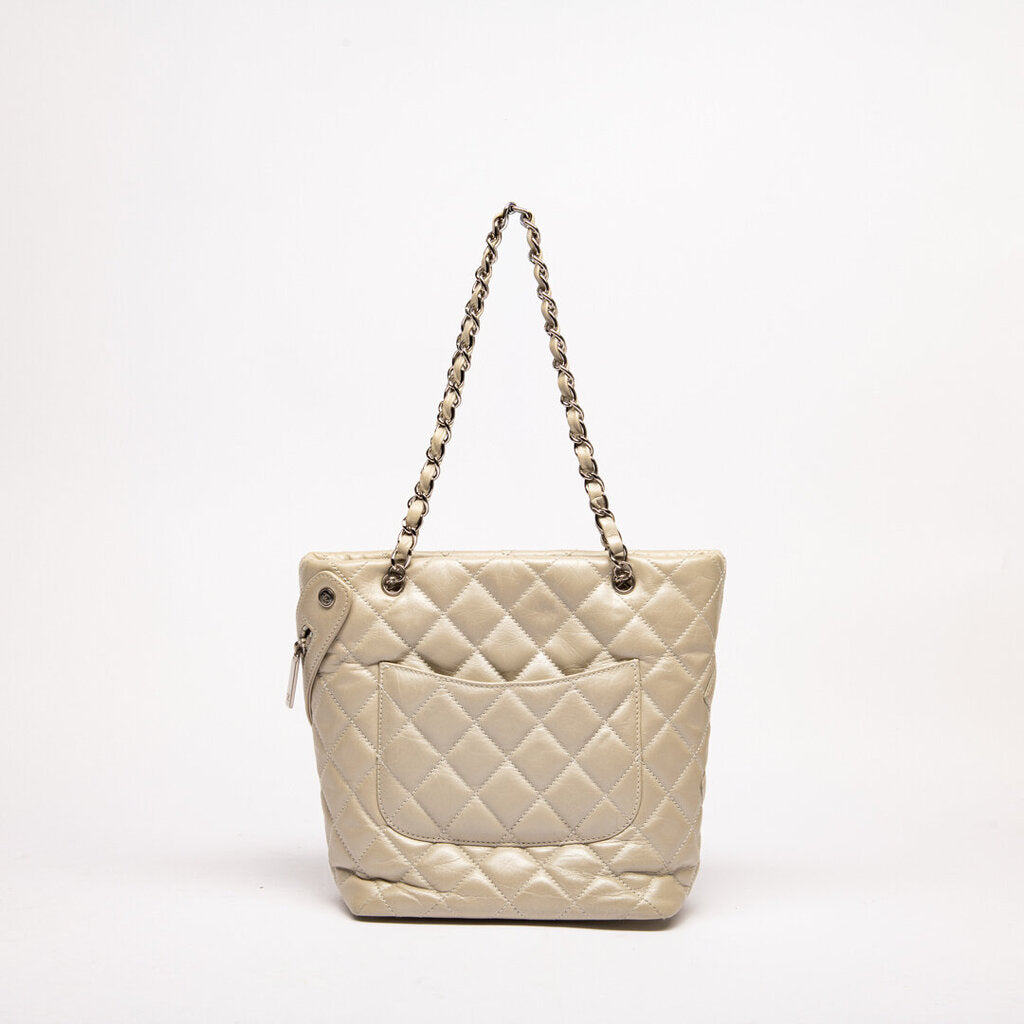 Chanel Pearlescent Cambon Tote