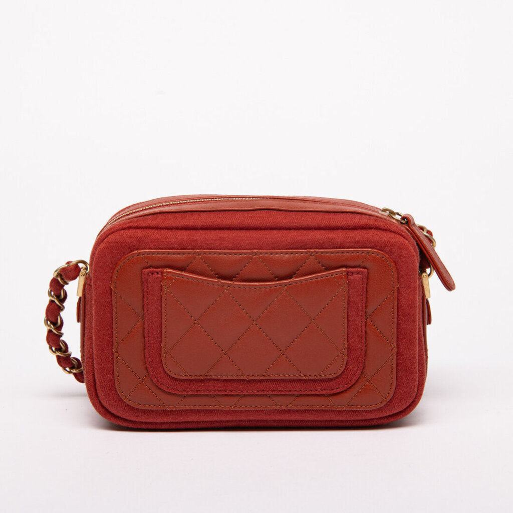 Chanel Orange Rust Camera Bag