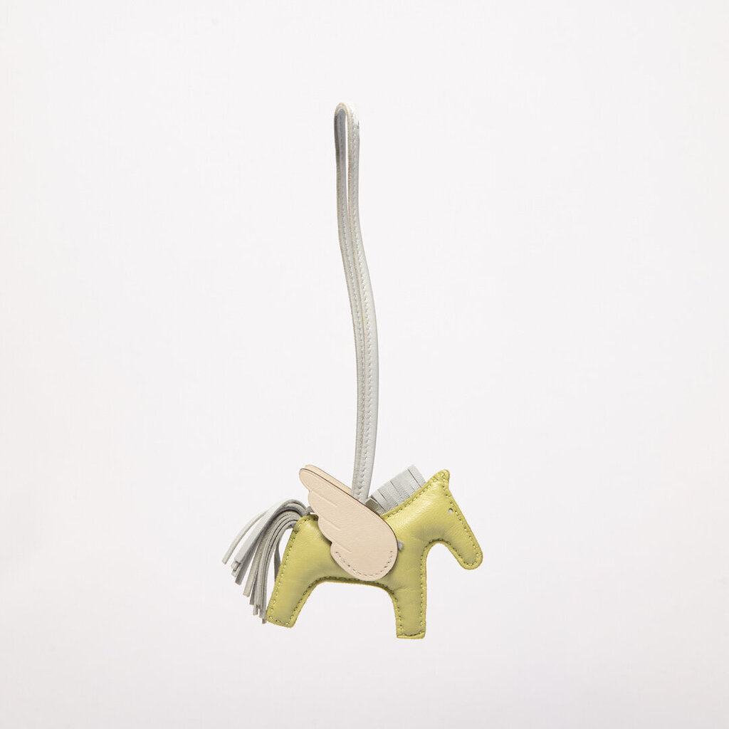 Hermes Jaune Bourgeon x Nata Bleu Pegasus PM