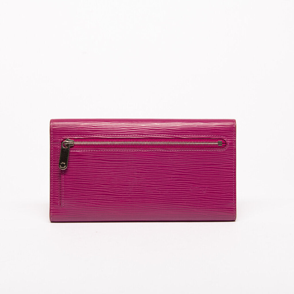 Louis Vuitton Magenta Epi Eugenie Wallet