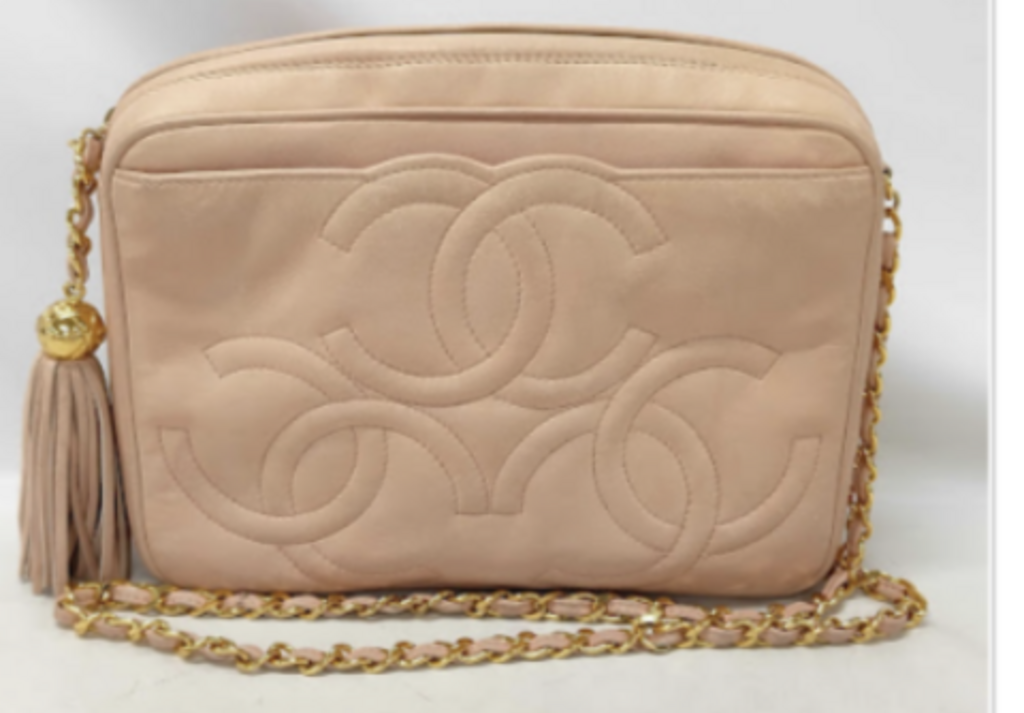Tan Triple CC Camera Bag