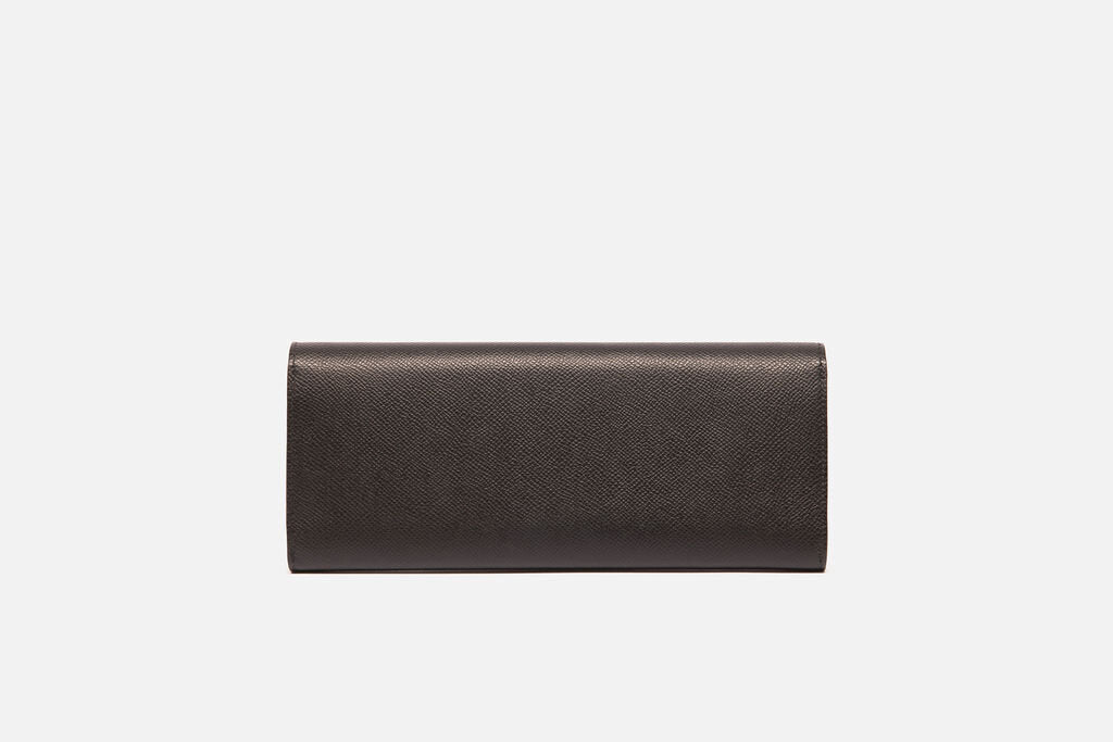 Hermes Black Epsom Mailon Wallet To Go