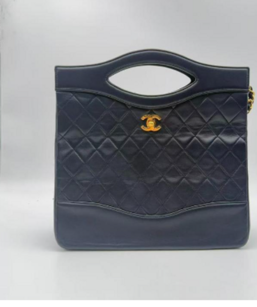 VIntage Navy 31 Bag