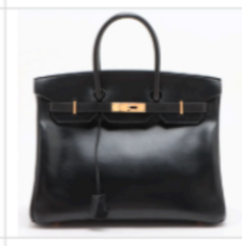 Black Box Calf Birkin 35
