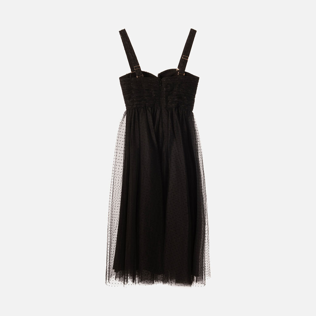 Zimmerman Black Poly Tool Polka Dot Dress