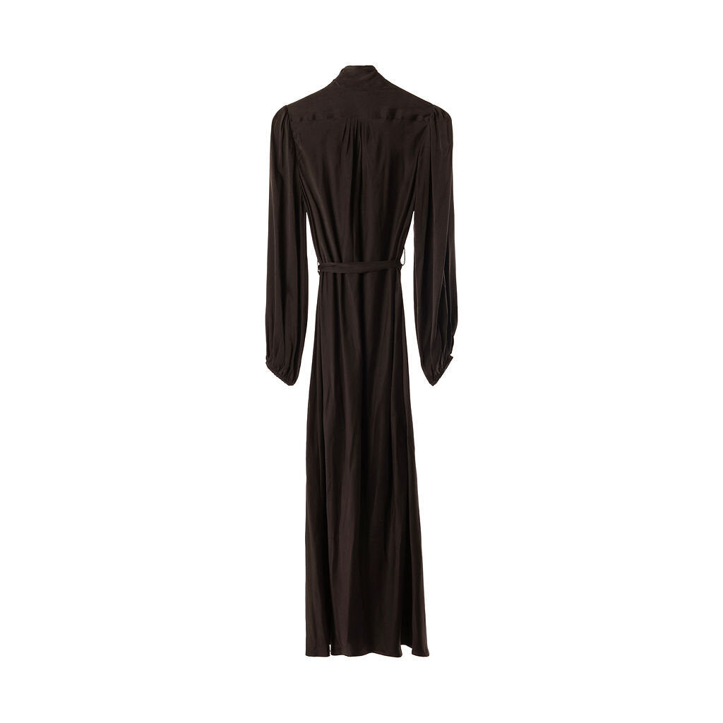 Zimmerman Black Silk Billow Dress