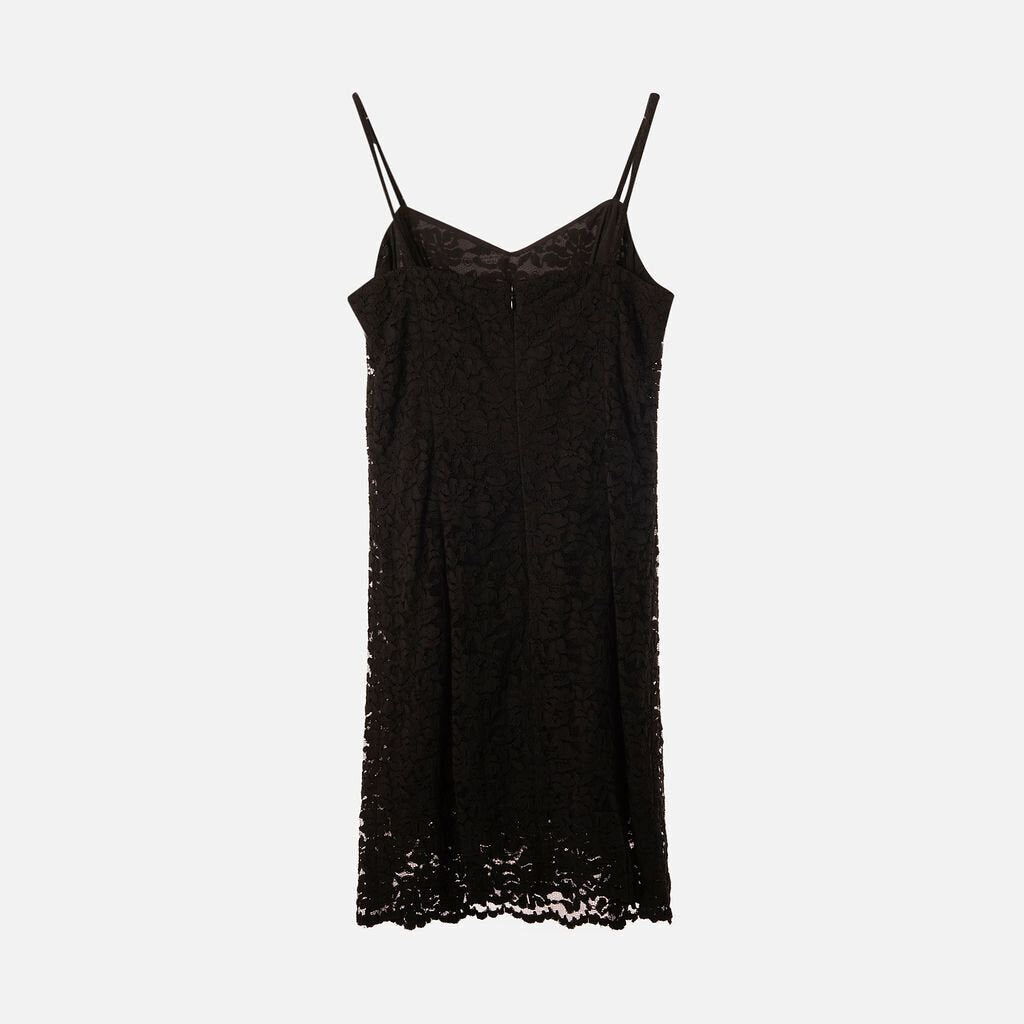 Dolce & Gabbana Black Lace Mini Dress