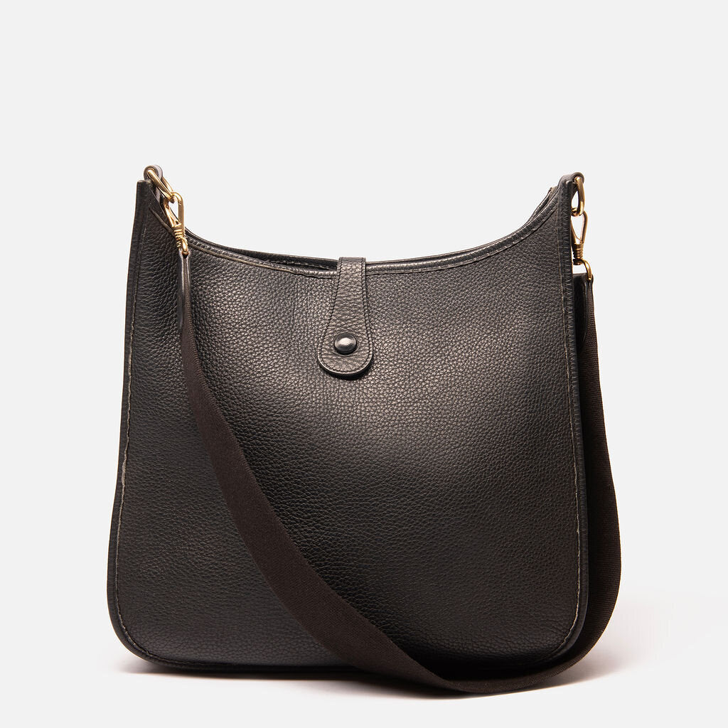 Hermes Black Evelyne GM Bag