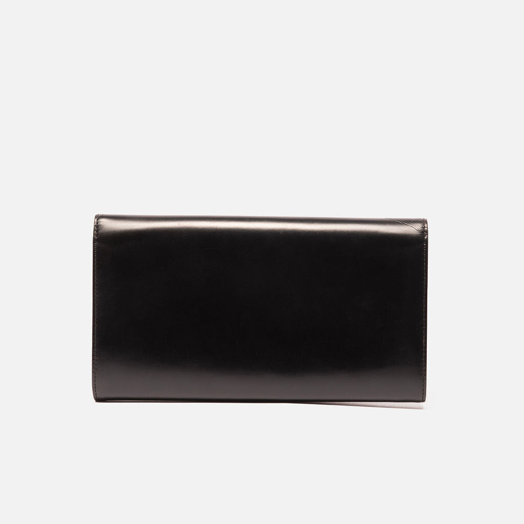 Louis Vuitton Black Epi Opera Clutch