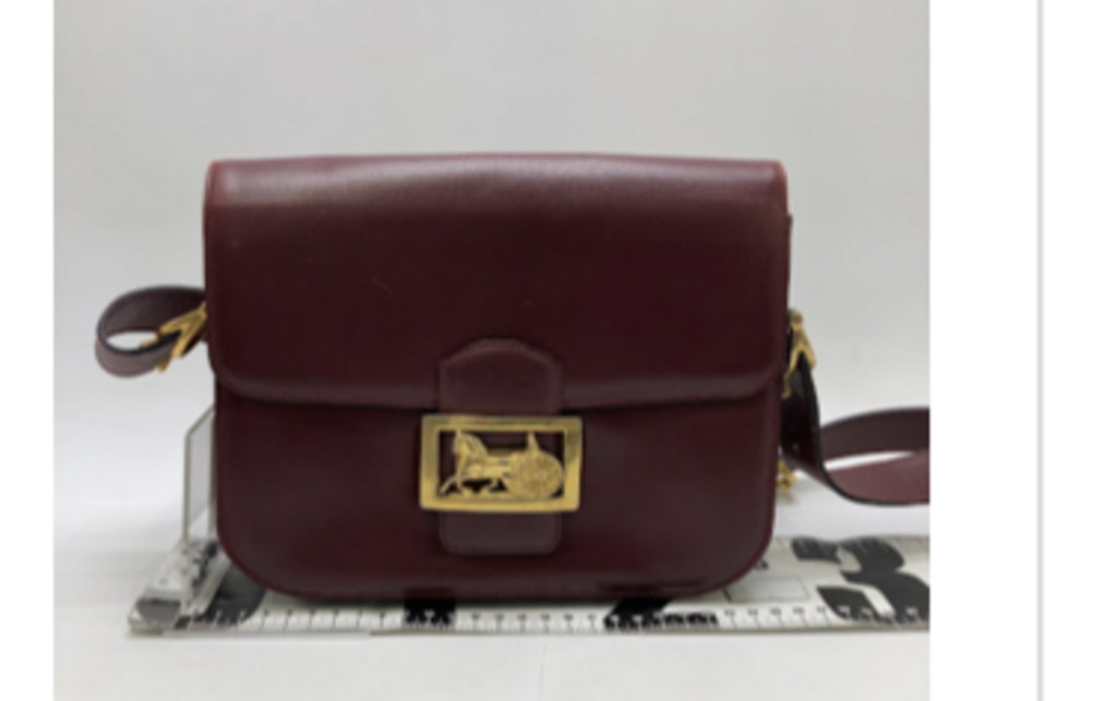 Burgundy Carriage Camera Bag