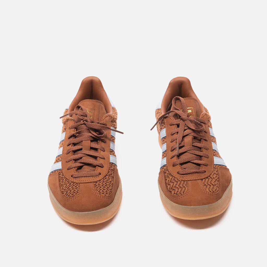 Adidas Brown & Blue Knit Samba