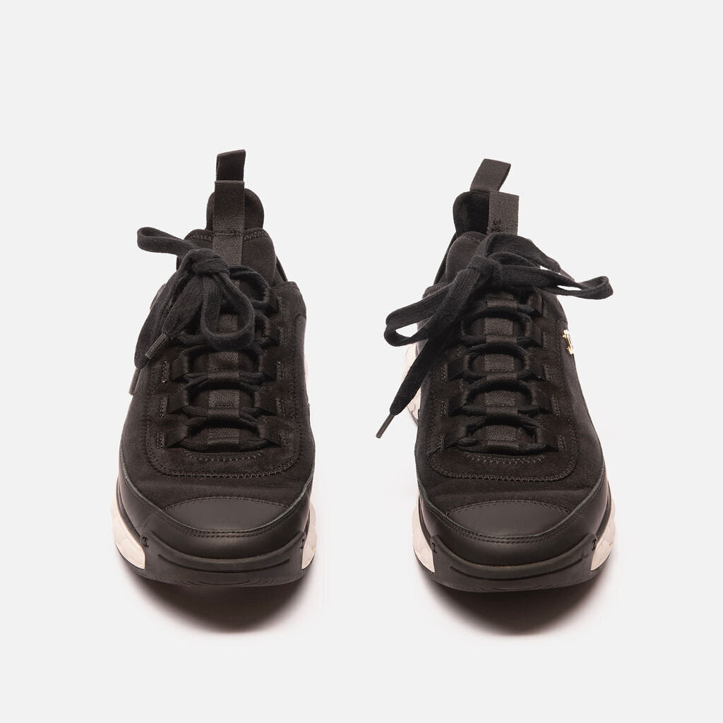 Chanel Black Mix Fiber Sneaker