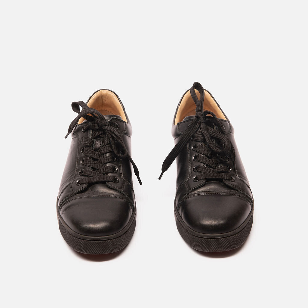 Christian Louboutin Black Leather Sneaker (ret. 950)