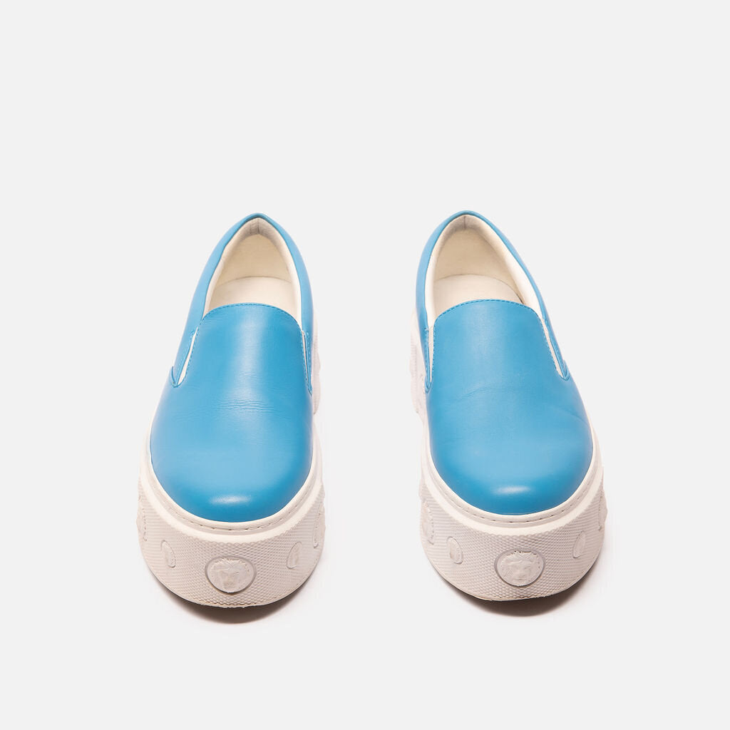 Versus Versace Blue Platform Sneakers