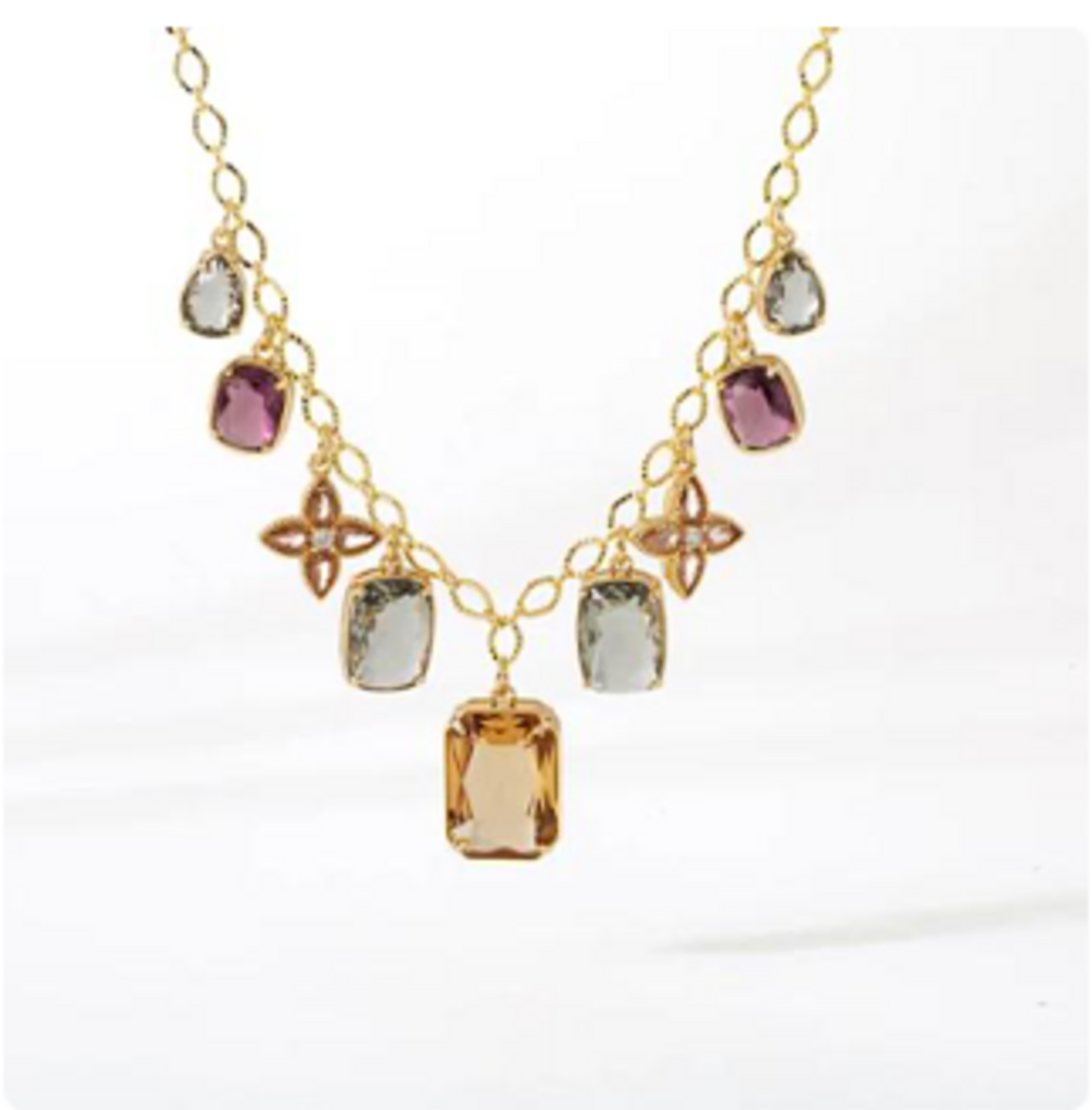 HARVEST JEWELS CHARM NECKLACE YG