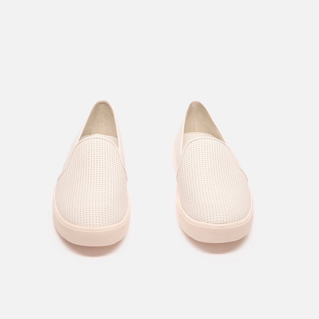 Vince White Slip On Sneakers