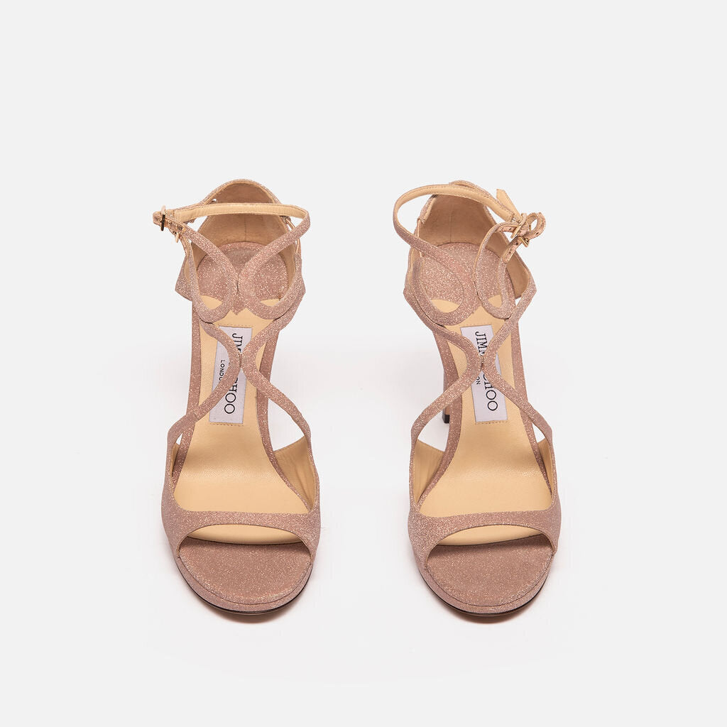 Jimmy Choo Pink Sparkle Pump