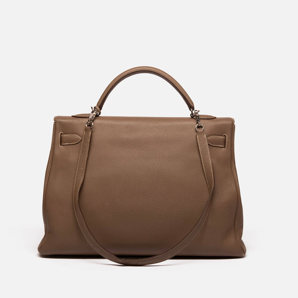 Hermes Etoupe Kelly 40 PHW