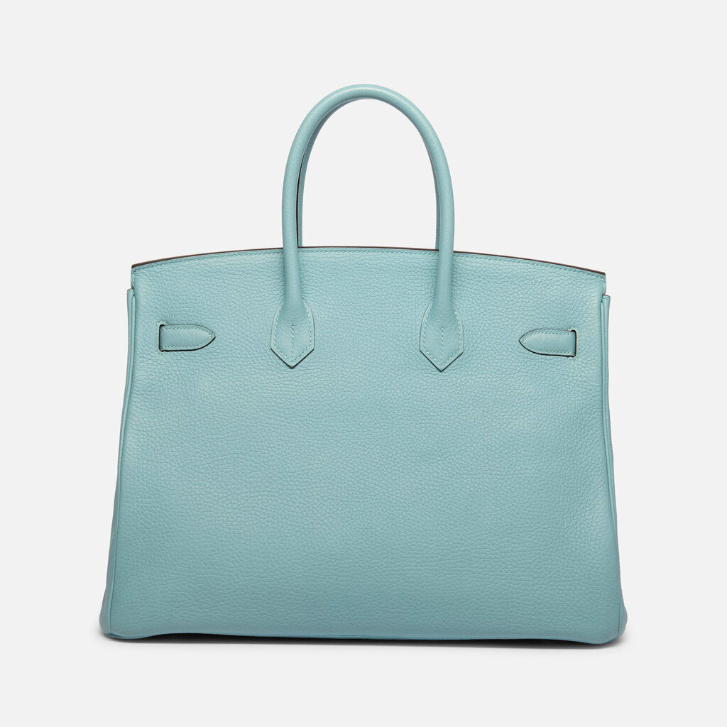Hermes Atoll Clemence Birkin 35 PHW (2018)