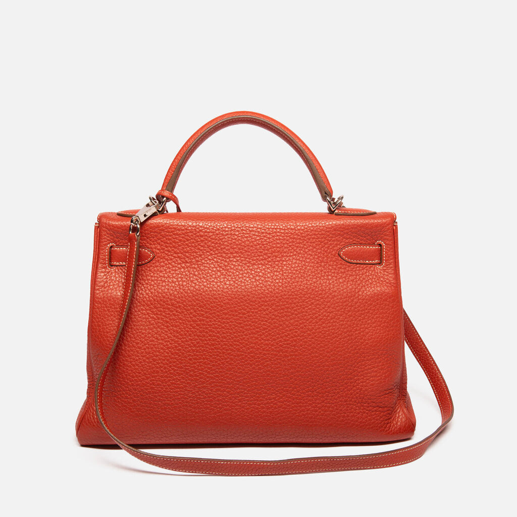 Hermes Sanguine Clemence Kelly 32 PHW (2013)