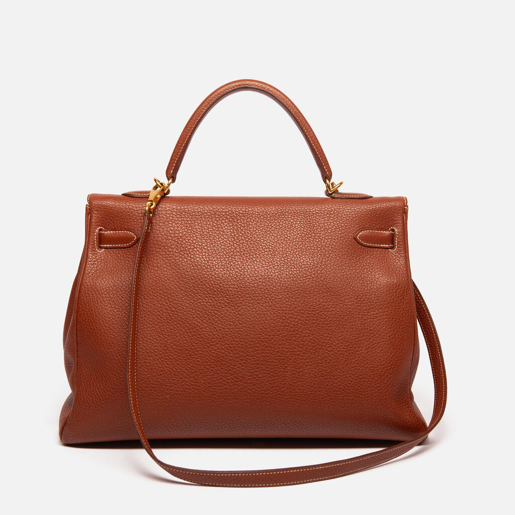 Hermes Brown Togo Kelly 36 GHW