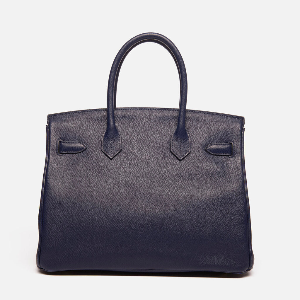 Hermes Blue Sapphire Epsom Birkin 30 GHW (2016)