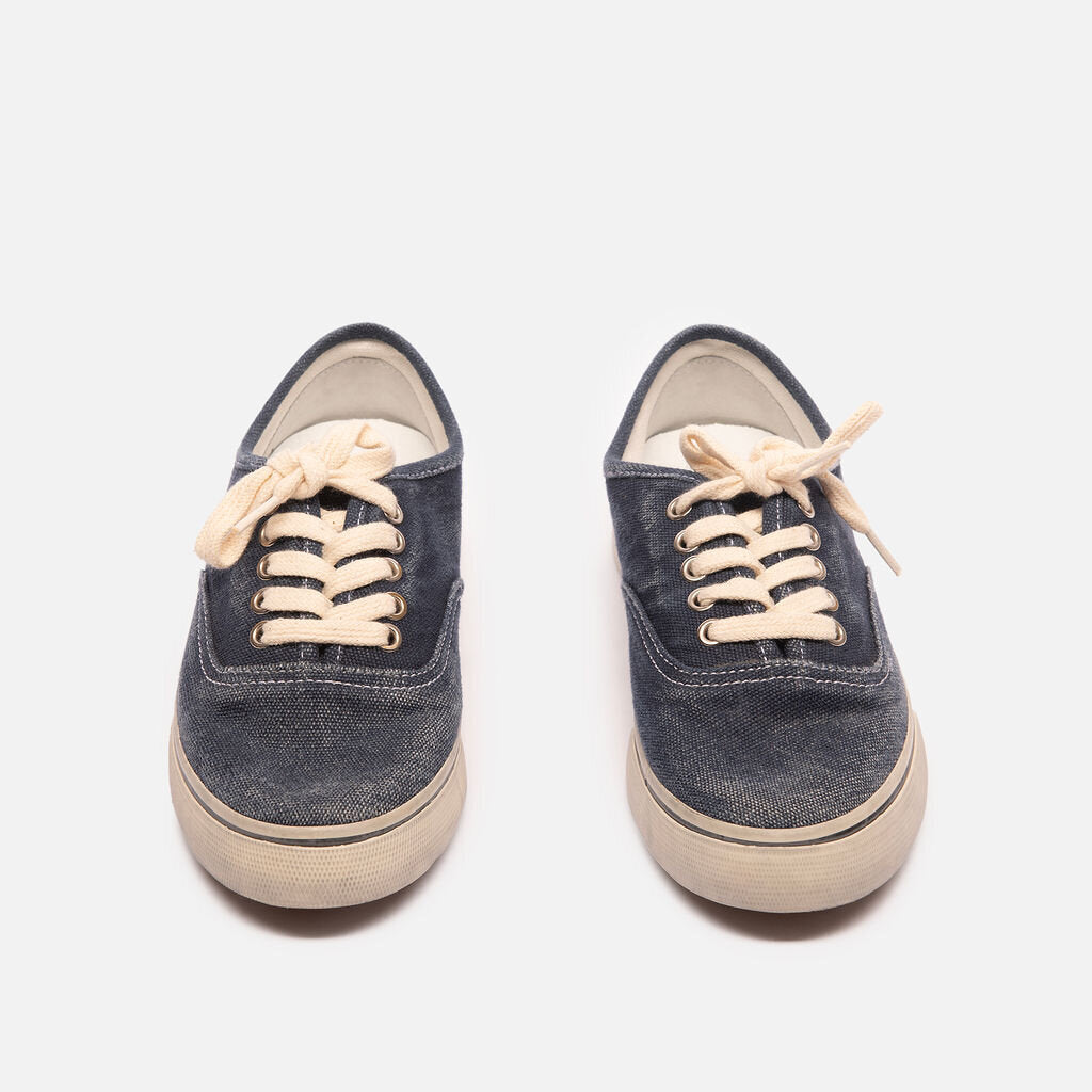 Re/Done Denim 70s Low Top Skate Sneakers