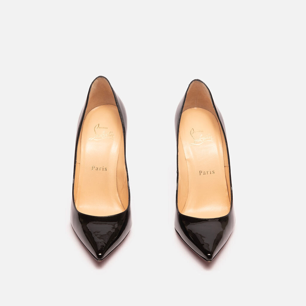 Christian Louboutin Black Patent Pumps