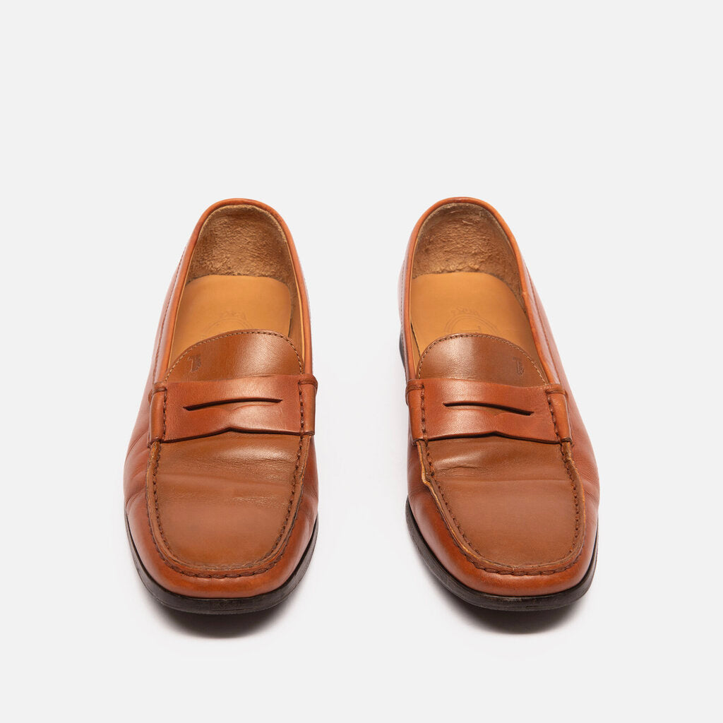 Tod's Brown Leather Loafer