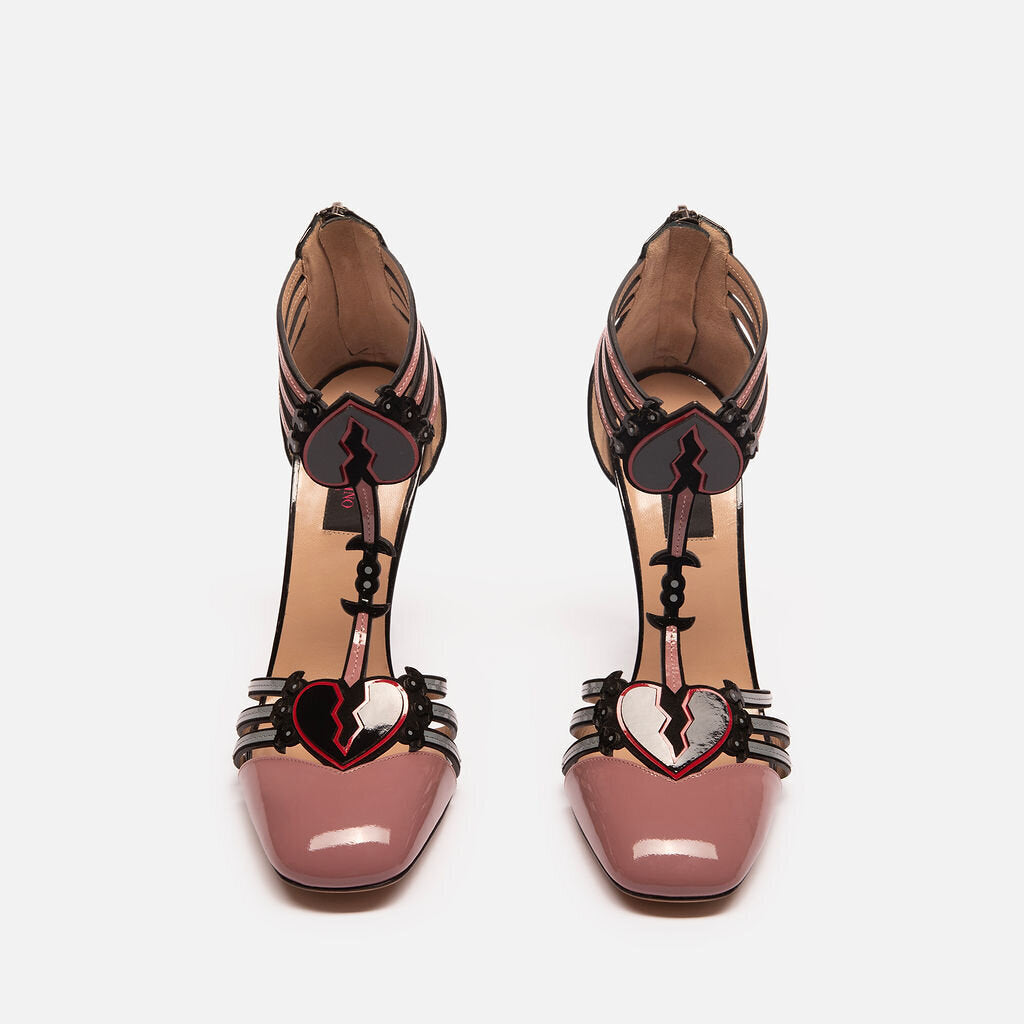 Valentino Broken Heart Strappy Heel (2017 S/S RW)