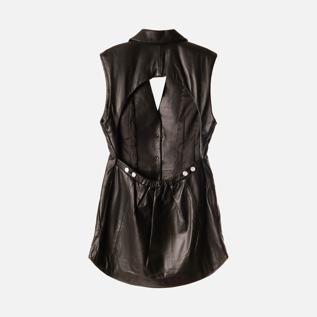Isabel Marant Black Ramie Midi Dress