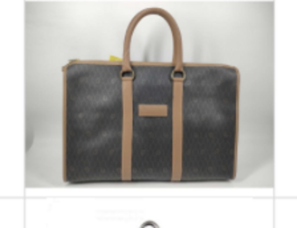 Dark Brown Boston Bag