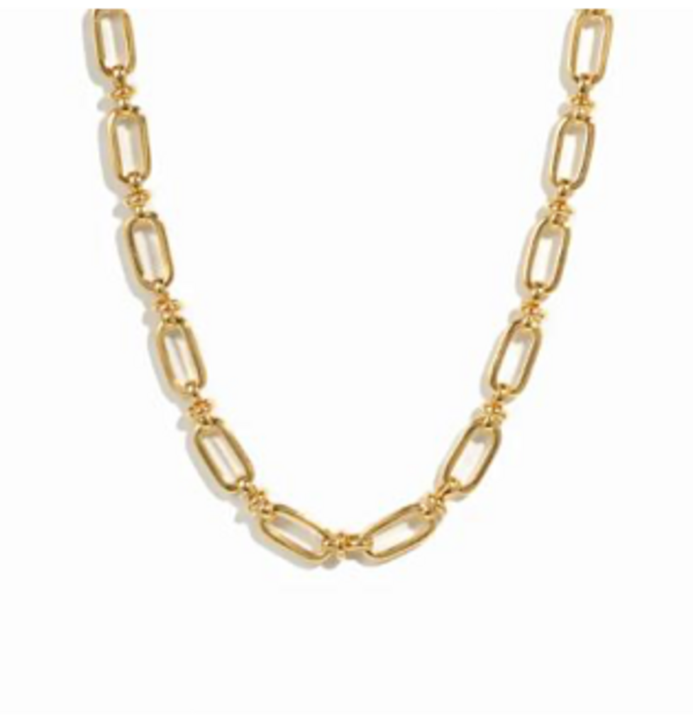 CHAIN LINK NECKLACE YG
