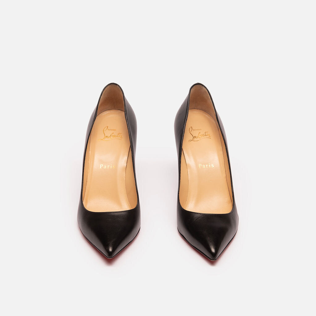 Christian Louboutin Black Leather Pump