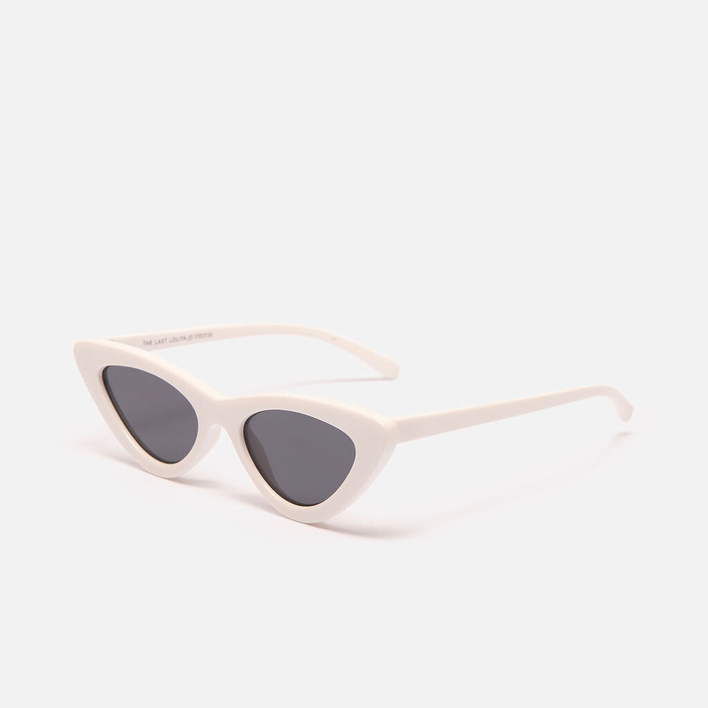 Adam Selman x Le Specs White Cat Eye Sunglasses