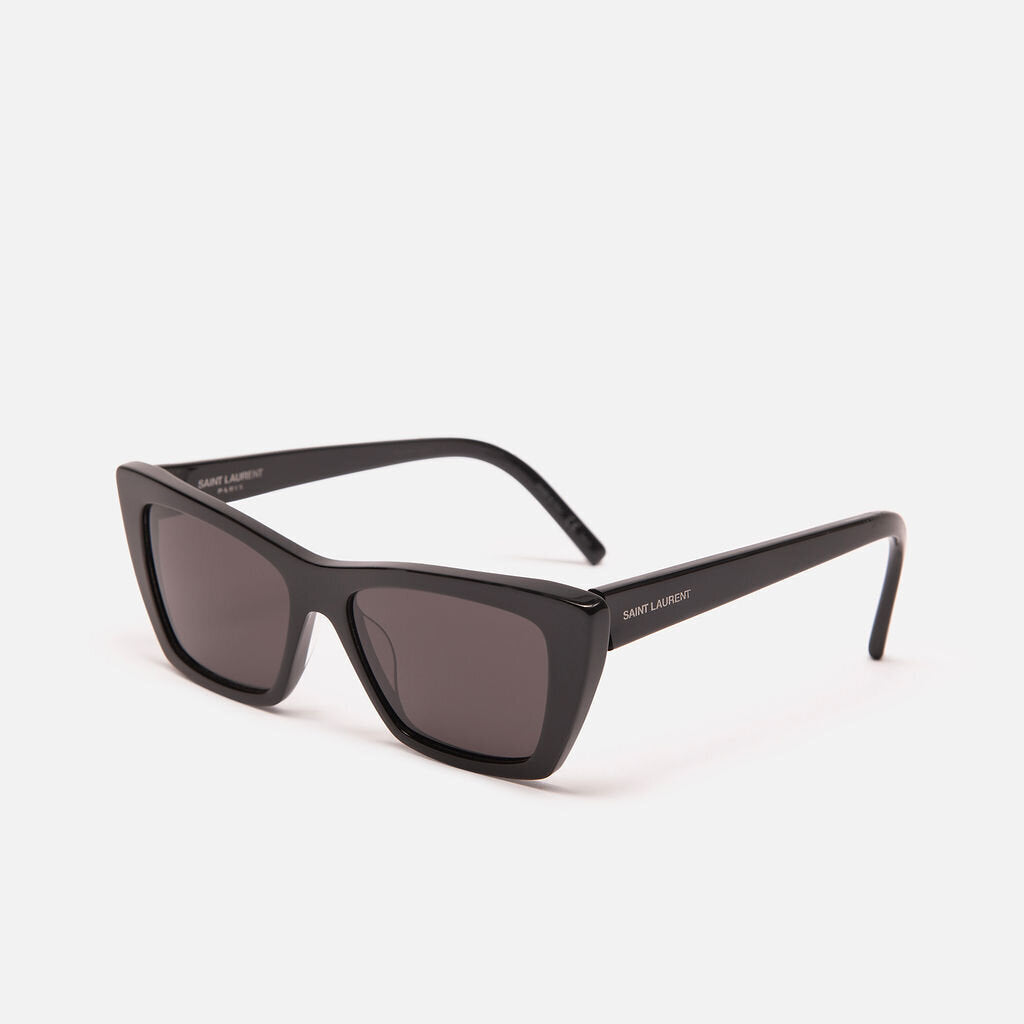 Saint Laurent Black Cat Eye Sunglasses