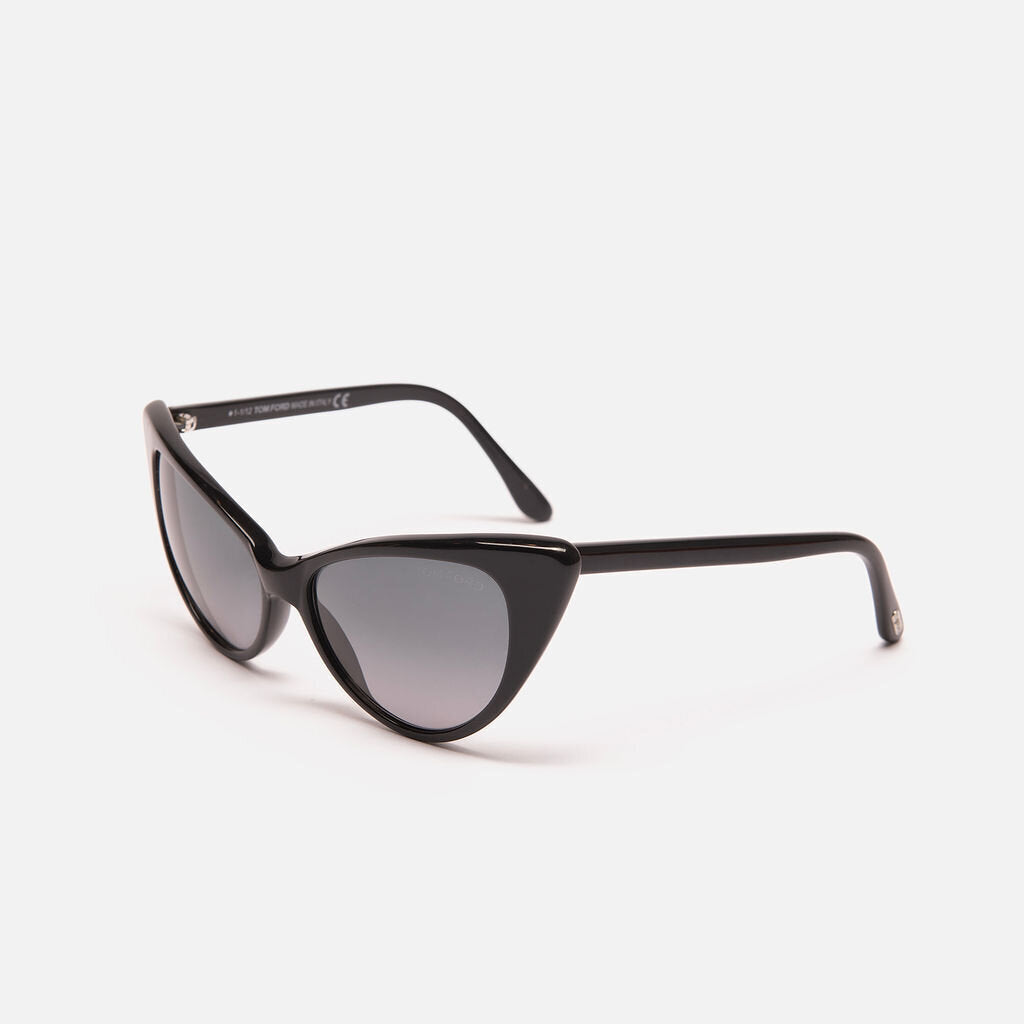 Tom Ford Black Cat Eye Sunglasses