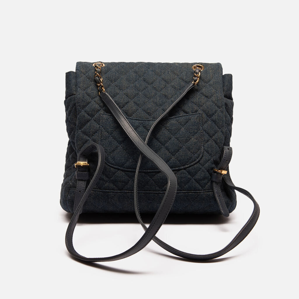 Chanel Denim Backpack