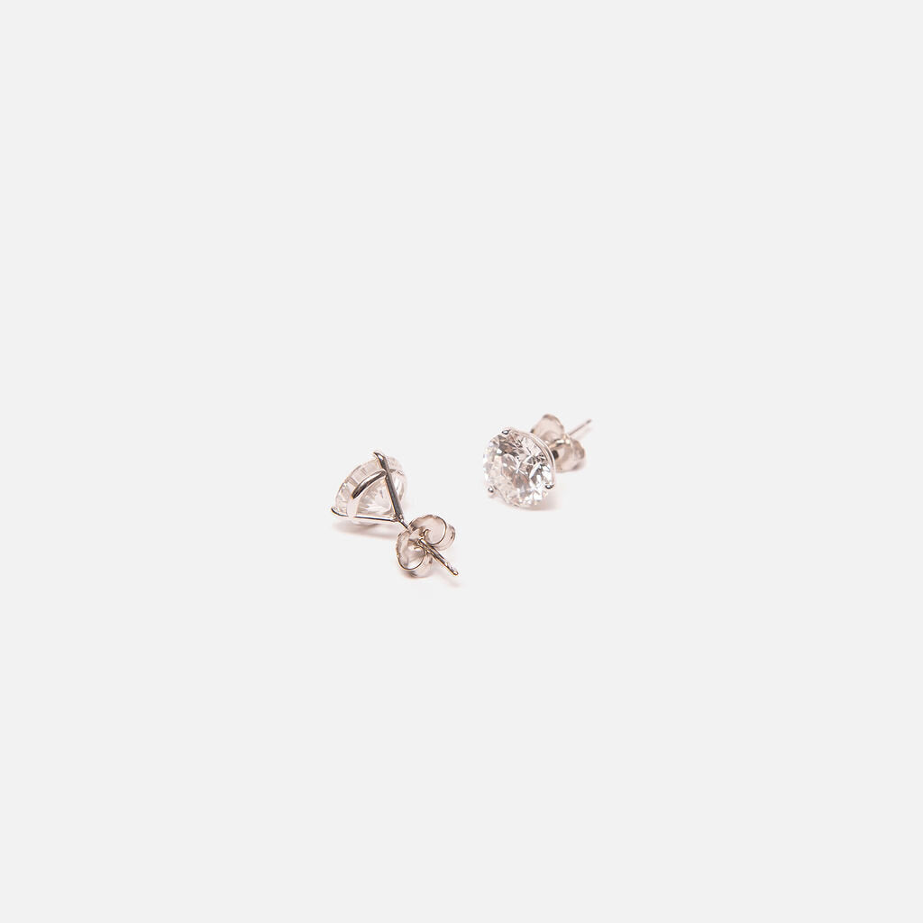 14W 4.15CT LAB DIA STUD Earrings