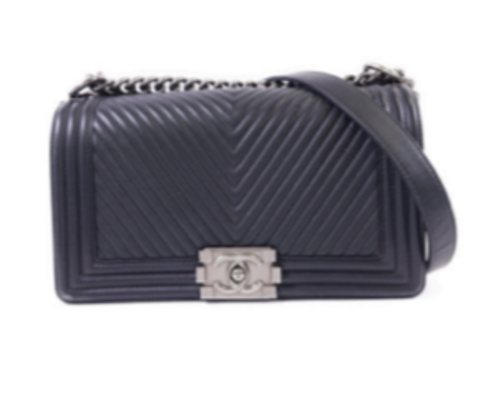 Black Chevron Boy Bag